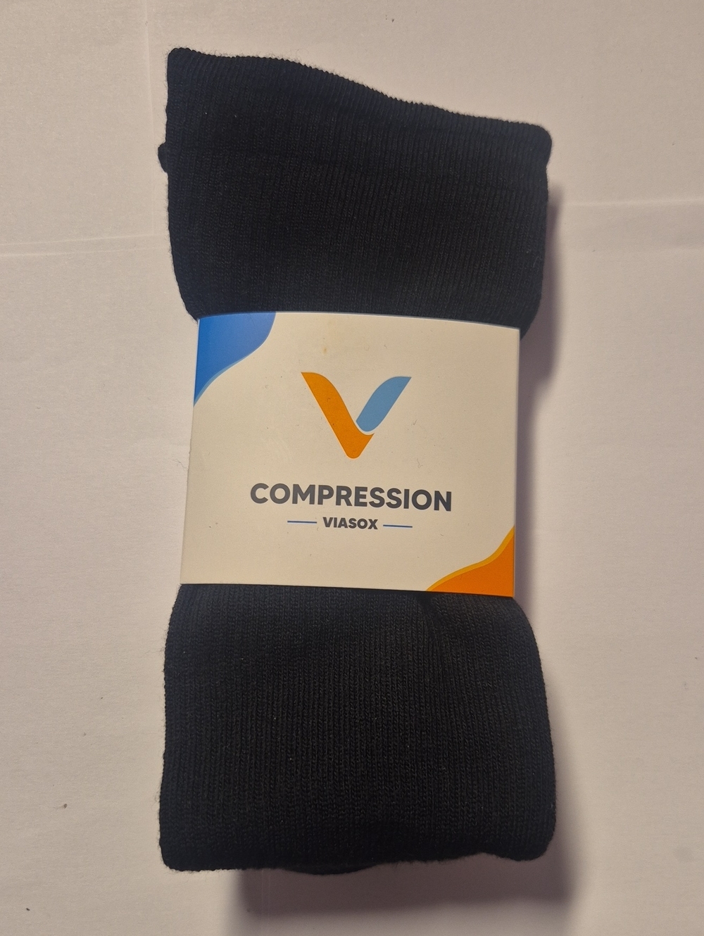 Unisex Black Compression Large/Extra Large Socks - Mens 13-19, Womens 14+